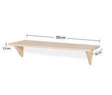 Natural Pine Wood Floating