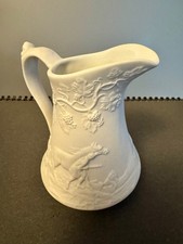Port Merion Parian Ware Embossed Jug Hunting Design 11cm