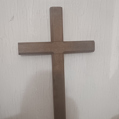 Wooden christian 3foot large - wooden,