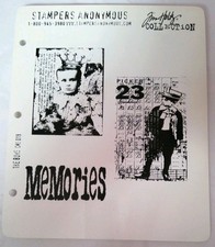 Stampers Anonymous THE BOYS CMS 019 Tim Holtz Collection Stamp Set