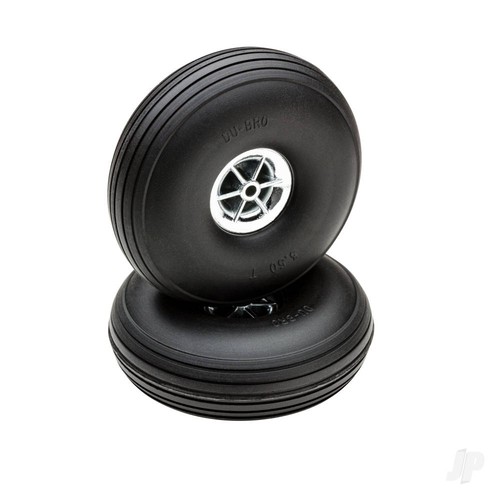 5in diameter chrome treaded - 3.5in,