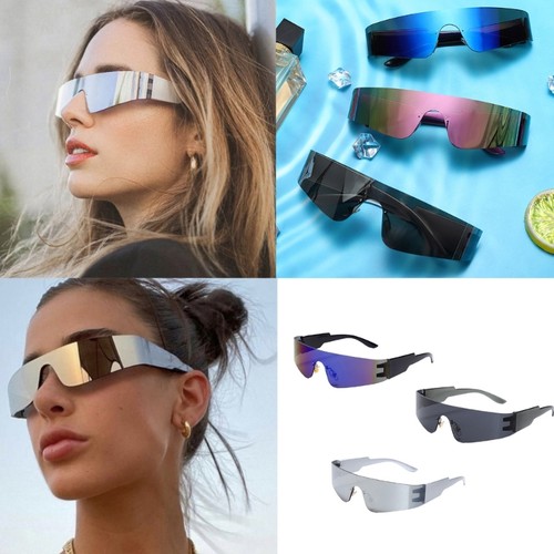 Stylish frameless sunglasses - stylish,