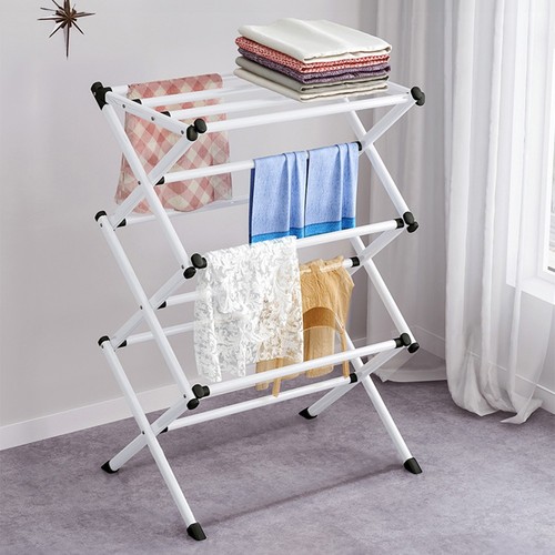 Folding clothes airer drying - clothes,
