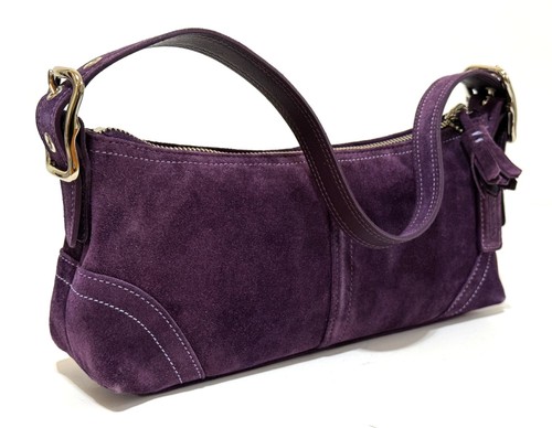 Nwt coach vtg y2k - finest, suede