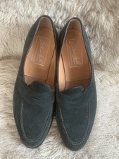 Men’s Green Suede Loafer