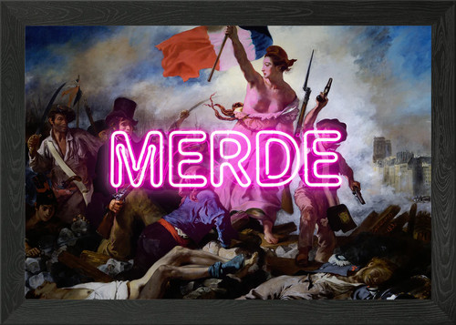 Merde neon rebellion over - neon,