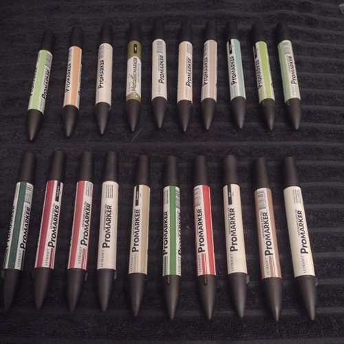 Letraset promarkers pens - promarkers, 20