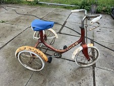 Vintage Tricycle Sunbeam Raleigh Tiger Cub Bike 1960's