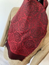 VINTAGE mens 70's BURGUNDY