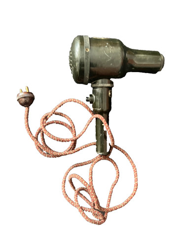 Bakelite hairdryer untested - bakelite,