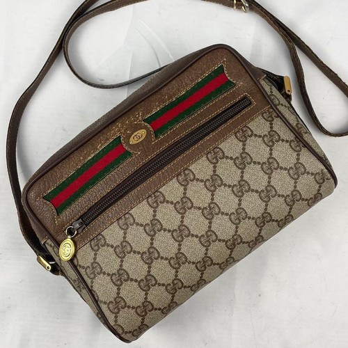 Gucci vintage pvc shoulder - gucci,