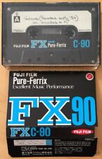 FUJI FX C90 VINTAGE USED CASSETTE TAPE JAPAN RARE