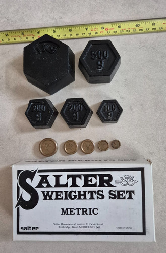 Weights set metric - weights, salter