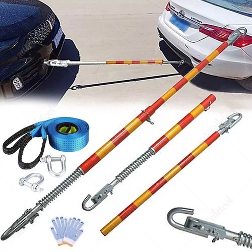 Ton steel towing bar - steel, pole