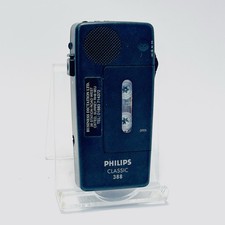 Phillips Classic 388 Dictaphone Cassette Tape Recorder Tested & Working