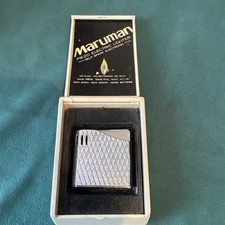 Vintage MARUMAN BRAND HALLEY MODEL LIGHTER-Made In JAPAN ,ELECTRONIC GAS LIGHTER