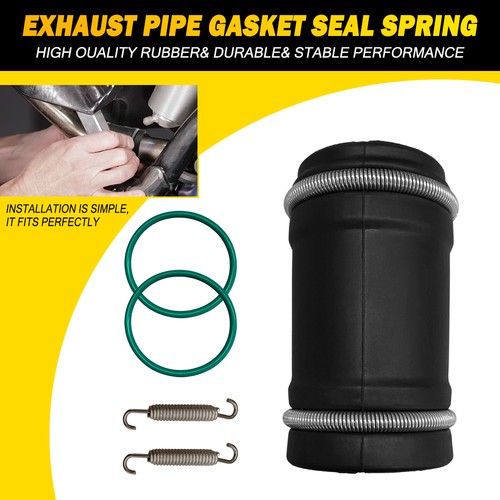 Exhaust rubber sleeve - rubber,
