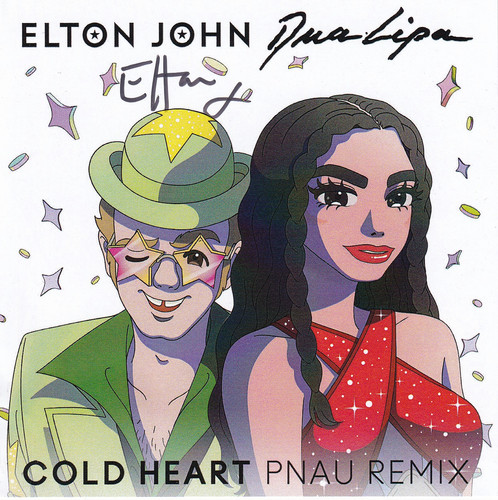 Elton john signed cold - signed,