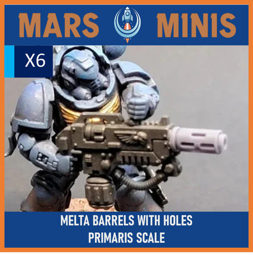 Melta barrels with holes - barrels,