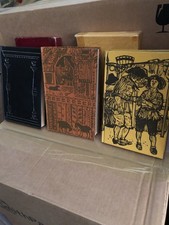 3 X Defoe Folio Books Robinson