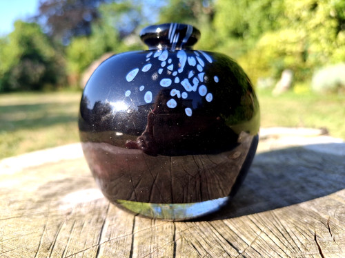 Black studio art glass mini - studio,