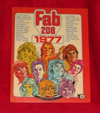 Fab 208 Annual 1977. Hardback.  Bay City Rollers, The Osmonds', Queen, Slik.