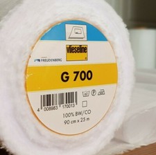 Fusible Pure Cotton Interlining Vilene G700 Iron On Woven Interfacing Pellon 101