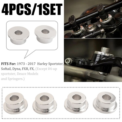 Solid handlebar riser bushings - solid,
