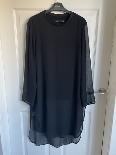 Ladies black zara woman long - black,