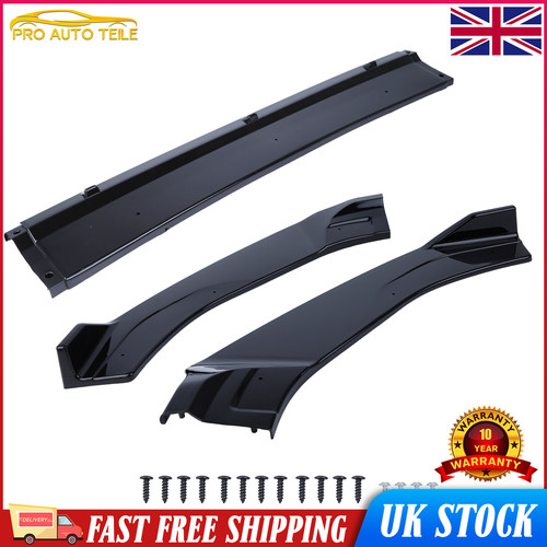 Gloss black front splitter - gloss,