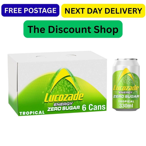 Lucozade energy zero - zero, sugar
