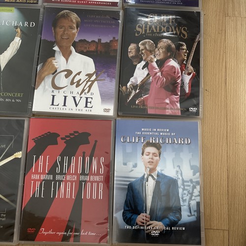 Cliff richard dvds bundle - x,