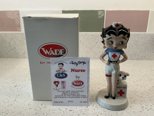 Wade betty boop nurse figure - wade,