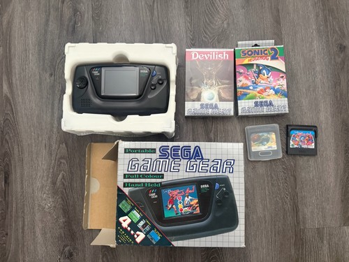 Sega game gear handheld - game,