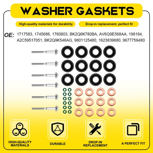 Diesel injector washer kit for - diesel,