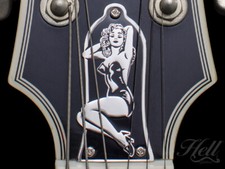 PIN-UP Diecast Truss Rod Cover. Fits most Epiphone, Les Paul, SG, LP more