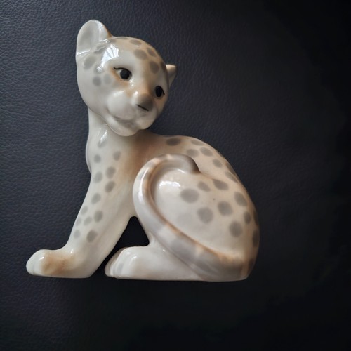 Vintage lfz porcelain leopard - lfz,