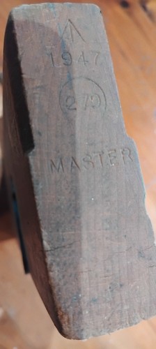Army master 1947 wooden rabbet - army,