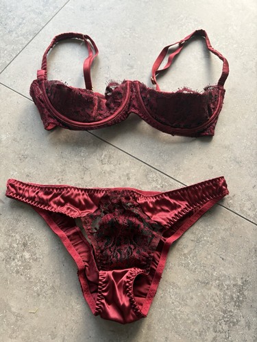 Coco mer red lace quarter - mer,