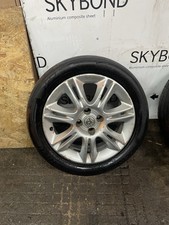 VAUXHALL CORSA SXI ALLOY WHEEL AND TYRE - 195/55R16