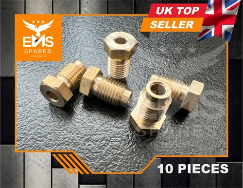 Brass brake clutch pipe - brass,