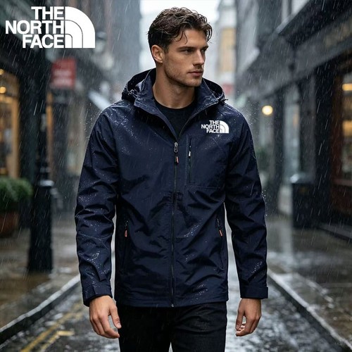 Waterproof men hooded rain - men's,