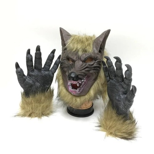 Scary werewolf mask - werewolf, with