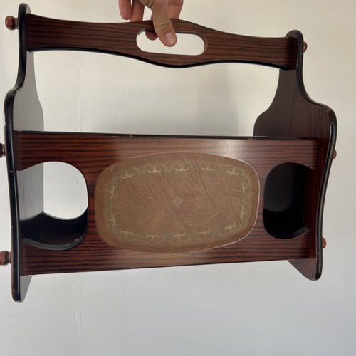Vintage magazine rack - vintage, caddy