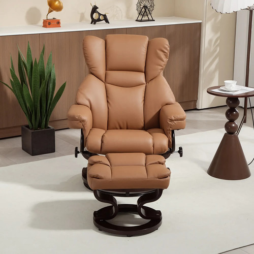 Manual reclining armchair - reclining,