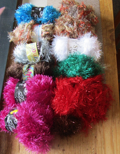Fancy yarn bundle over - fancy,