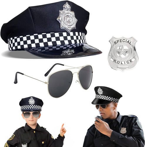 Police hat pieces - police, 3