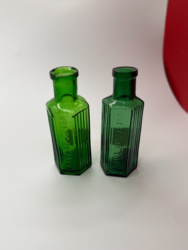 Rare antique green glass - antique,