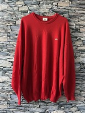Lacoste Red Crew Neck 100%
