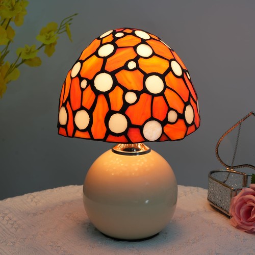 Retro orange mushroom - retro,